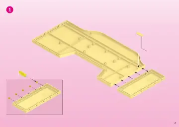 Bouwplannen Playmobil 9849 - Extra verdieping voor het Groot herenhuis (2)