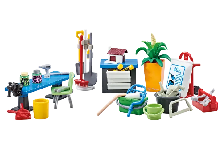 Playmobil 9851 - Attrezzatura e materiali edili