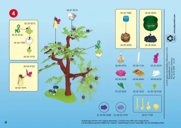 Manuales de instrucciones Playmobil 9852 - Árbol Mágico (4)