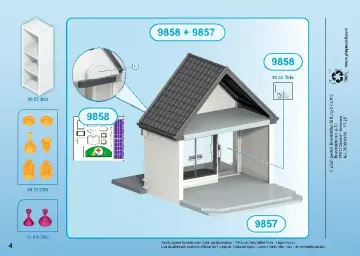 Building instructions Playmobil 9858 - Pharmacy (4)
