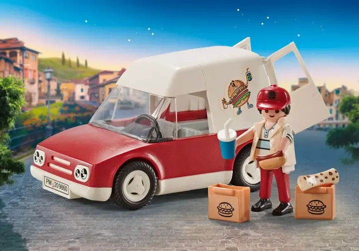 Playmobil 9860 - Livreur et voiture