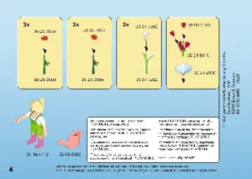 Manuales de instrucciones Playmobil 9861 - 4 estaciones primavera (4)