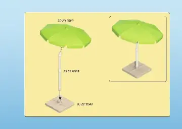 Building instructions Playmobil 9862 - 4 seasons-set summer (3)