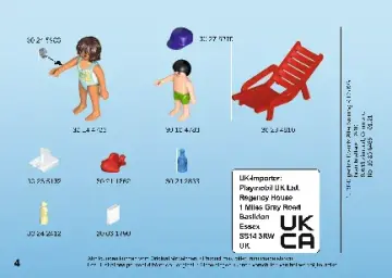 Bouwplannen Playmobil 9862 - 4 seizoenen zomer (4)