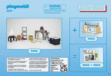 Manuales de instrucciones Playmobil 9868 - Habitación Piratas (1)