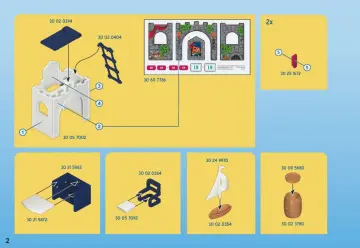 Manuales de instrucciones Playmobil 9868 - Habitación Piratas (2)