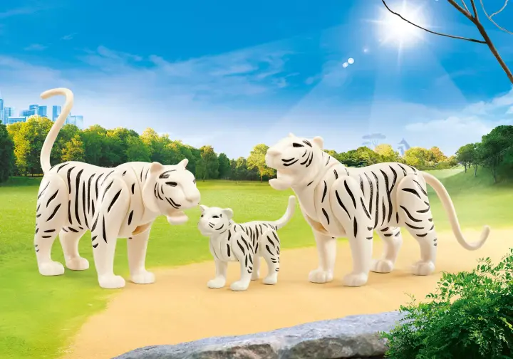 Playmobil 9872 - Tigres Brancos