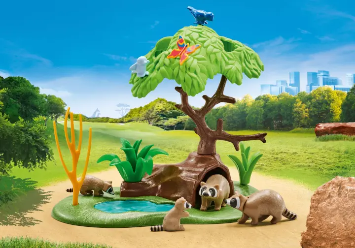 Playmobil 9874 - Waschbär-Set