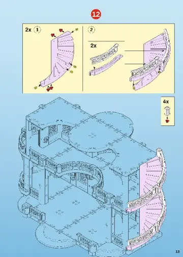 Building instructions Playmobil 9879 - Fairy Tale Castle (13)