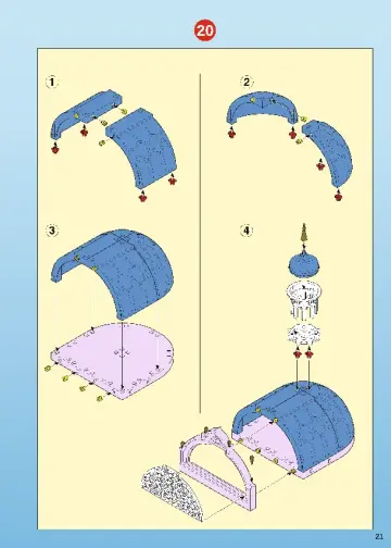 Manuales de instrucciones Playmobil 9879 - Castillo de Ensueño (21)