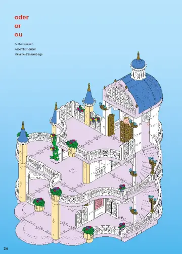 Building instructions Playmobil 9879 - Fairy Tale Castle (24)