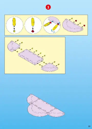 Bauanleitungen Playmobil 9879 - Traumpalast (25)