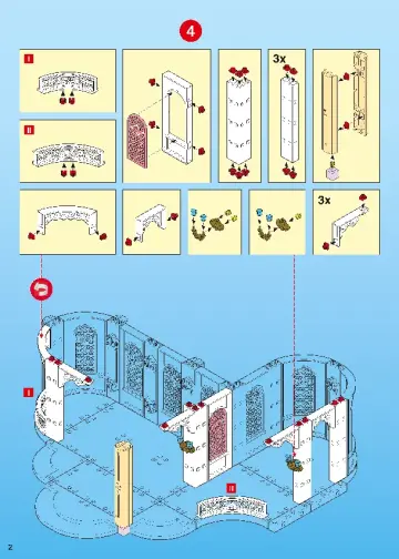 Building instructions Playmobil 9879 - Fairy Tale Castle (28)