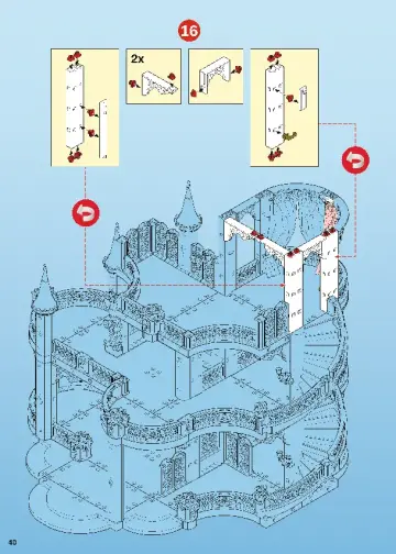 Manuales de instrucciones Playmobil 9879 - Castillo de Ensueño (40)