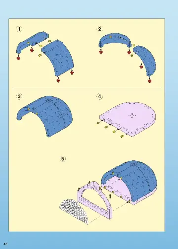 Manuales de instrucciones Playmobil 9879 - Castillo de Ensueño (42)