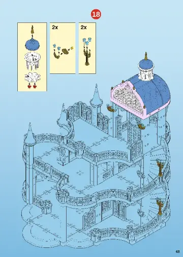 Building instructions Playmobil 9879 - Fairy Tale Castle (43)