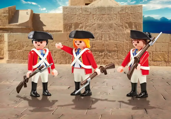 Playmobil 9886 - Drie soldaten