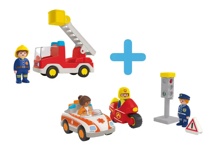 Playmobil PM2024L - Bundle JUNIOR Helden des Alltags