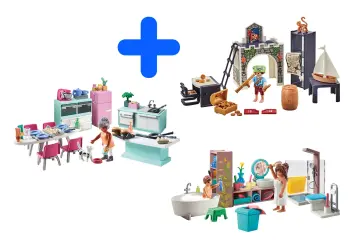 Playmobil PM2024Q - Maxiplaymo Complément meubles pour maison moderne