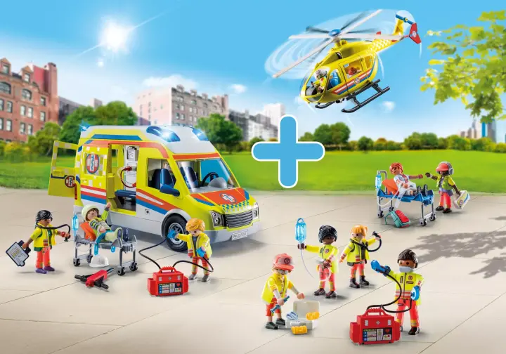 Playmobil PM2305C - Csomag Mentőakció