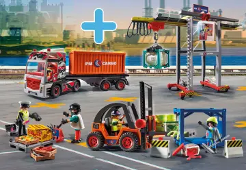 Playmobil PM2401A - Pack Promocional Transporte de Mercadoria