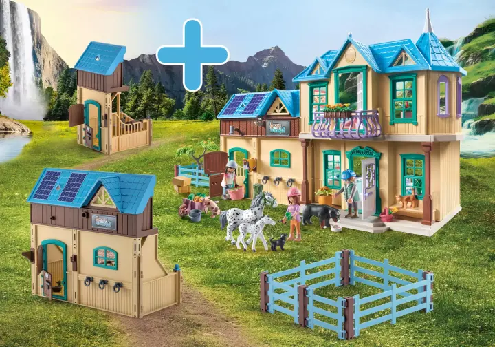 Playmobil PM2401E - Pakiet Horses of Waterfall