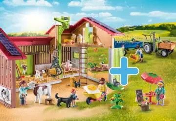 Playmobil PM2402G - Rabattpaket Stor bondgård