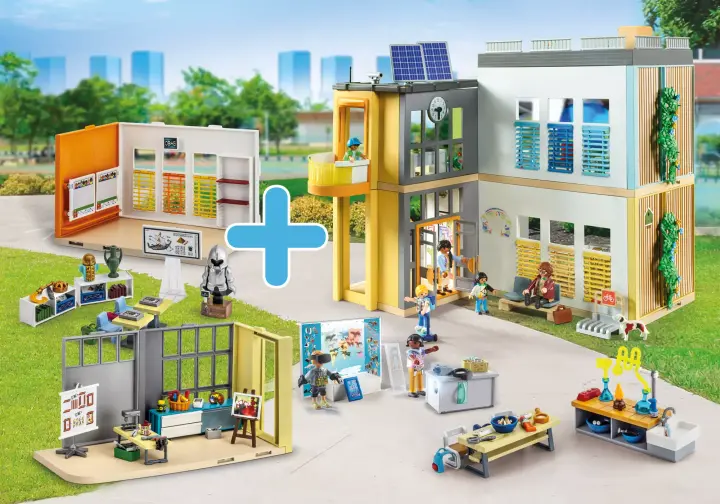 Playmobil PM2402J - Bundel School II